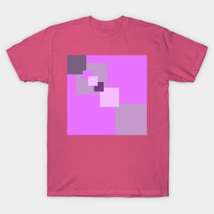 Purple squares T-Shirt